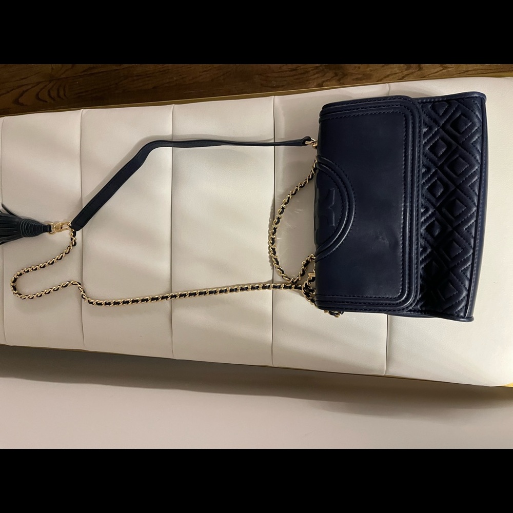 Navy Tory Burch bag